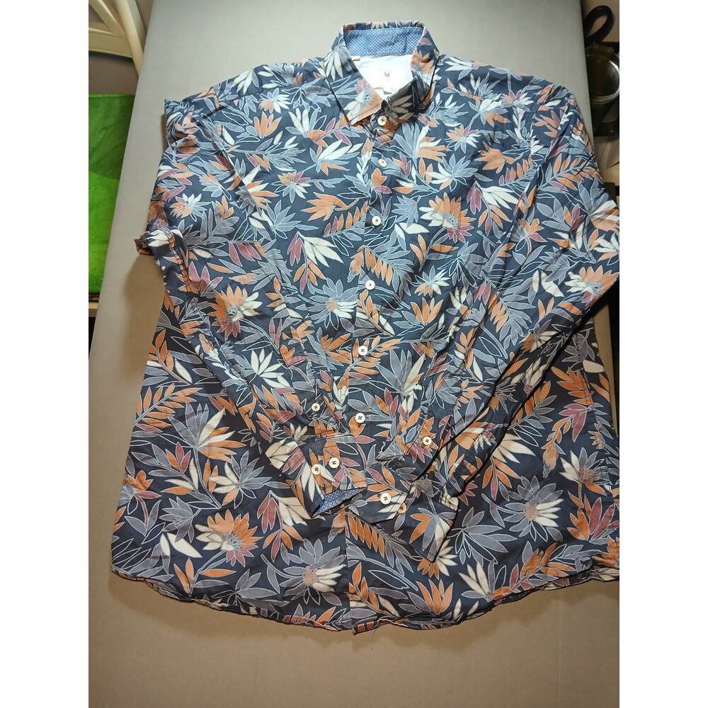 Steel & Jelly Long Sleeve Button Down Shirt Men's Size XL